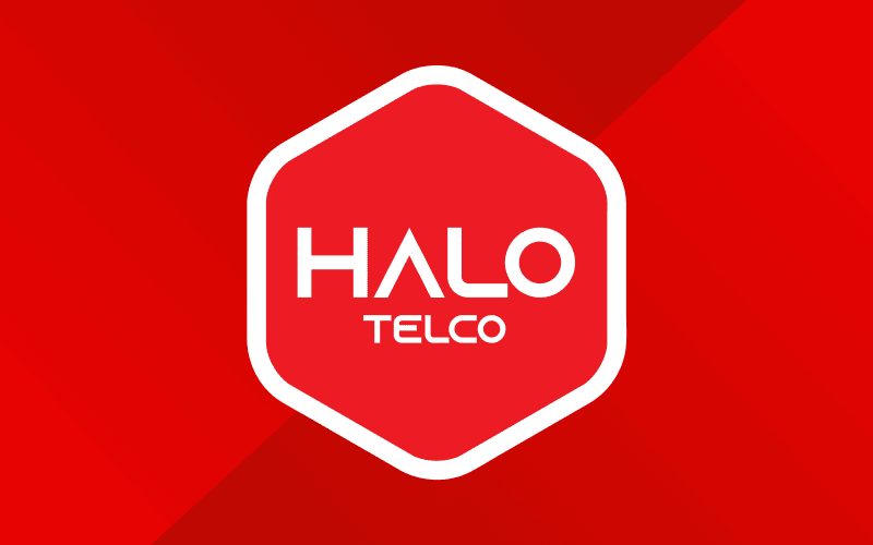 The logo of Halo Telco, a telco in Malaysia